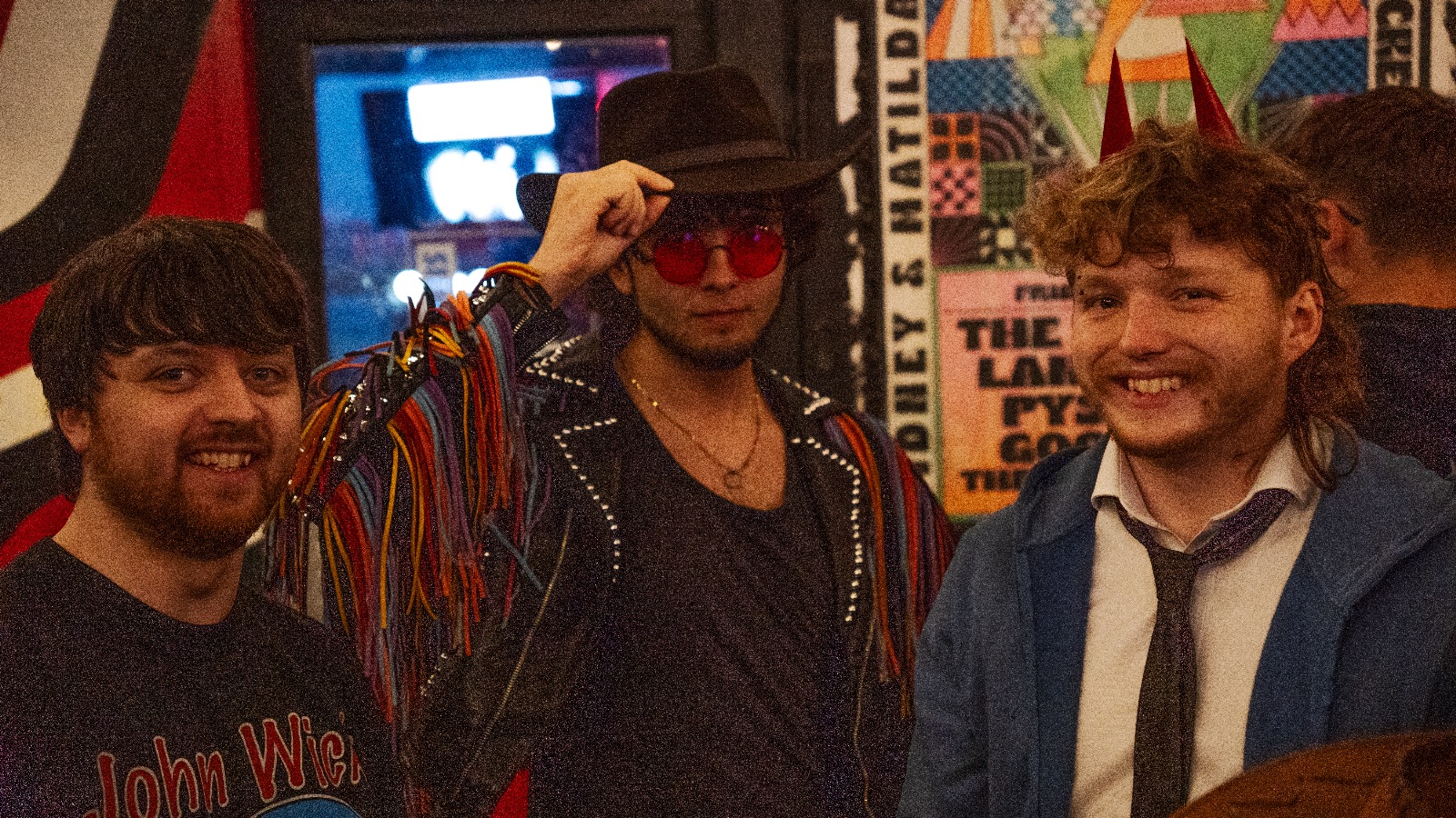 Bryce Elvin performing with local bands